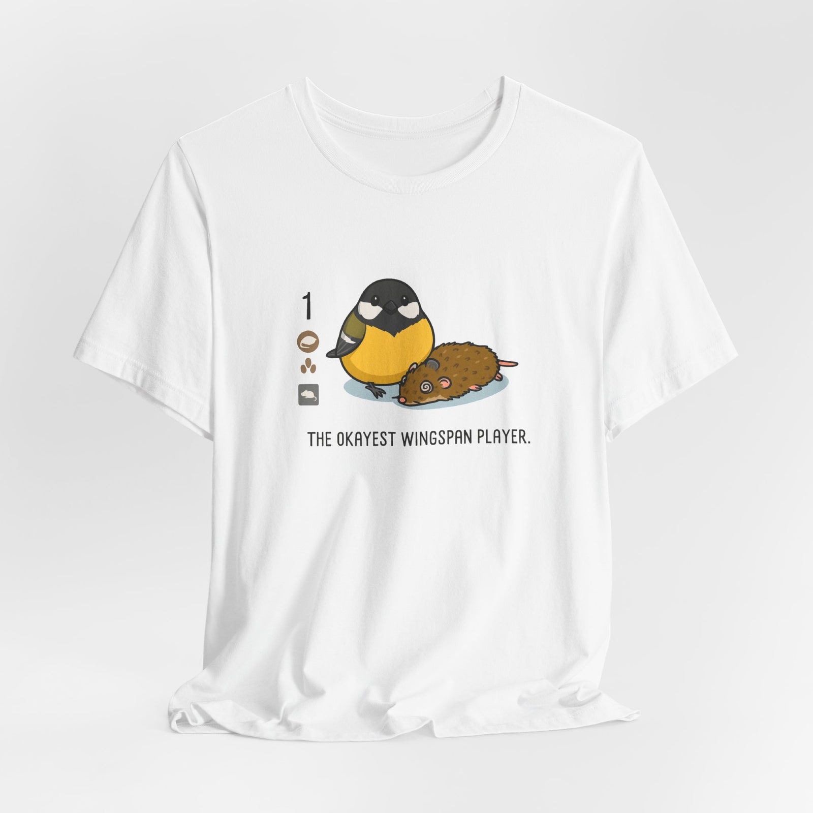 Wingspan Bird T-Shirt — Cute Birdwatching Tee | Board Game Gift