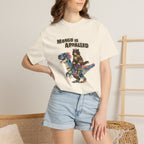 Mongo Is Appalled graphic tee in Crunchberry, front print design