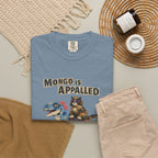Mongo Is Appalled graphic tee in Red, front print design
