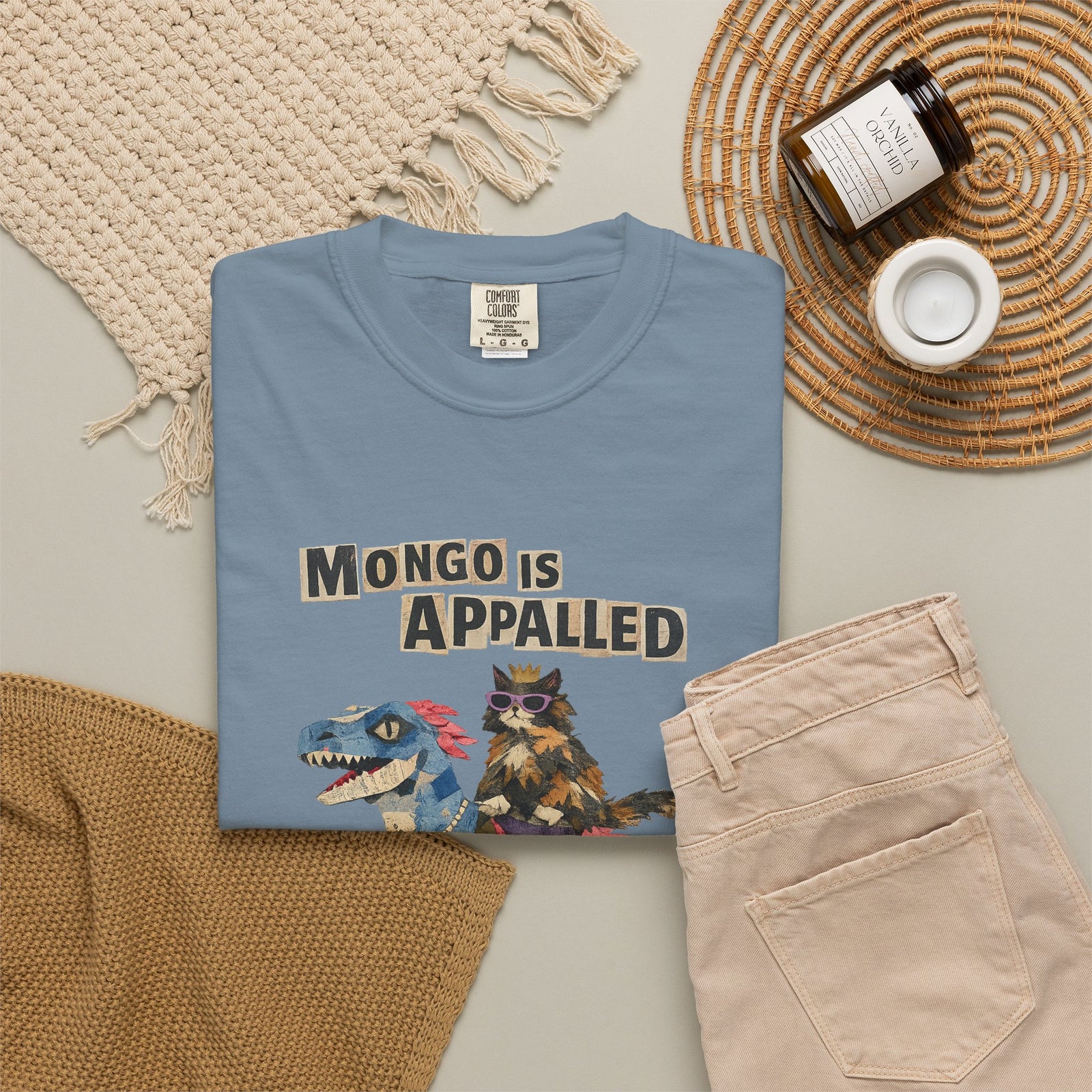 Mongo Is Appalled T-Shirt — Dungeon Crawler Carl Fan Tee | LitRPG Fan Gift Retro Graphic