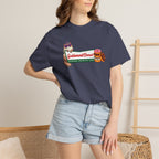 Princess Donut graphic tee in Crunchberry, front print design