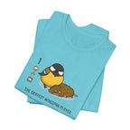 Wingspan Birdwatching graphic tee in Soft Cream, front print design