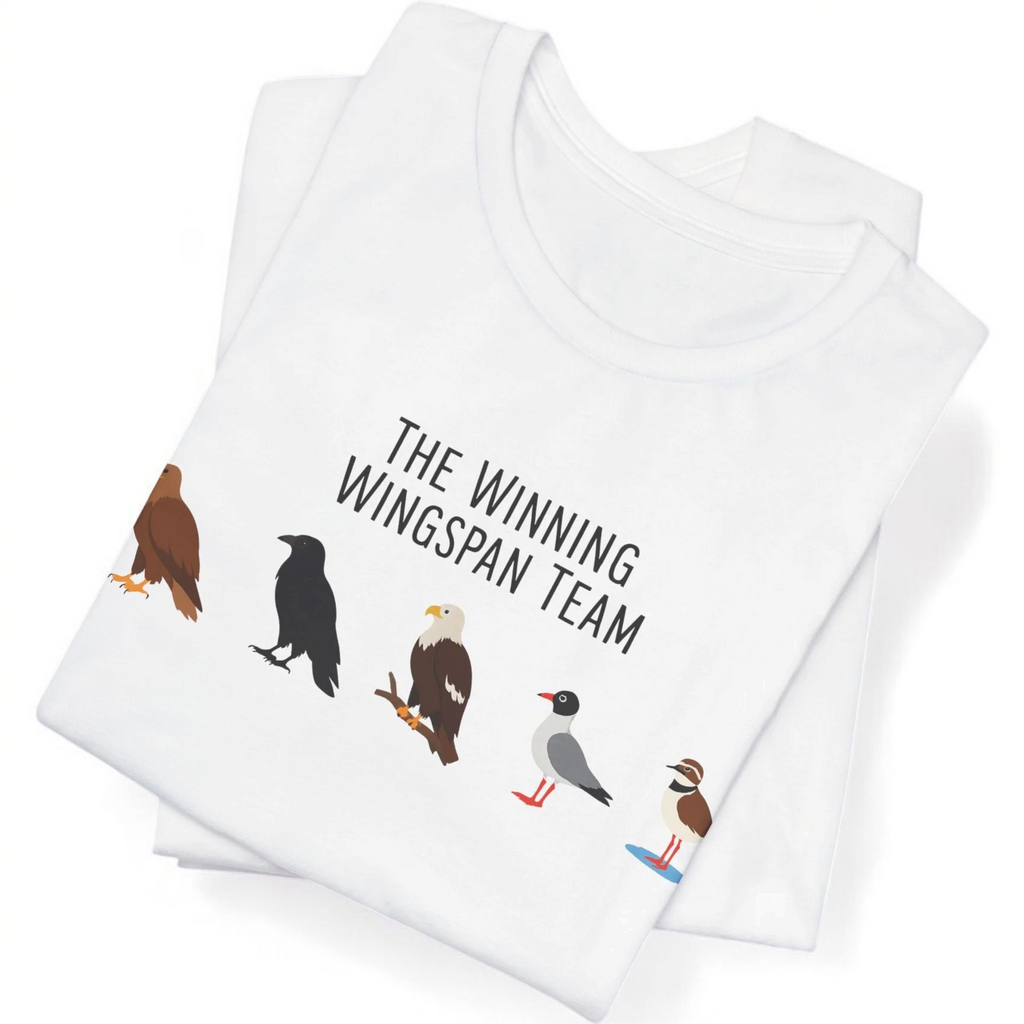 Wingspan T-Shirt — Bird Lover Gift | Board Game Graphic Tee