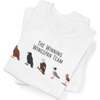 Wingspan Bird Lover graphic tee in Soft Cream, front print design