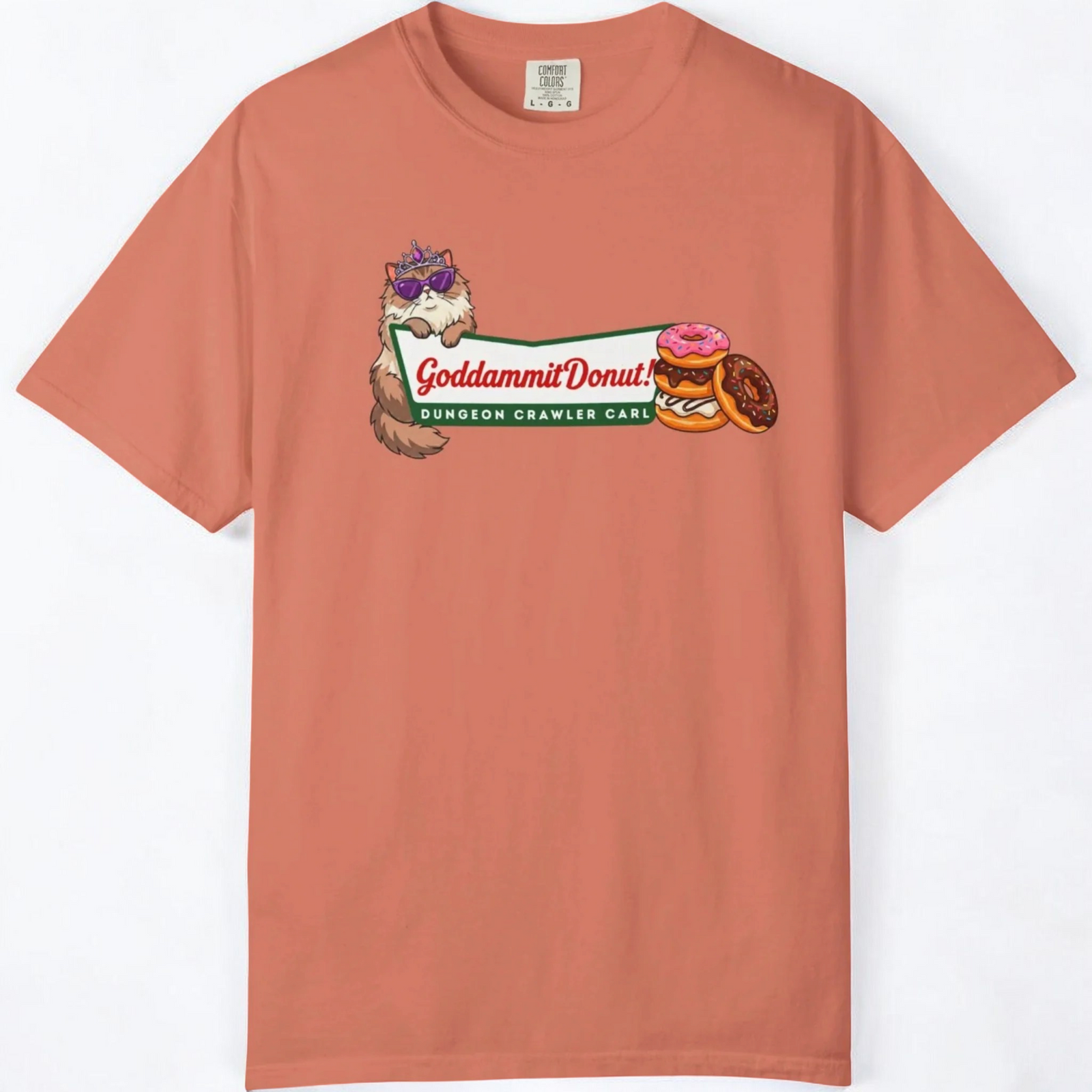 Princess Donut Shirt — Dungeon Crawler Carl Fan Tee | Goddammit Donut LitRPG Gift