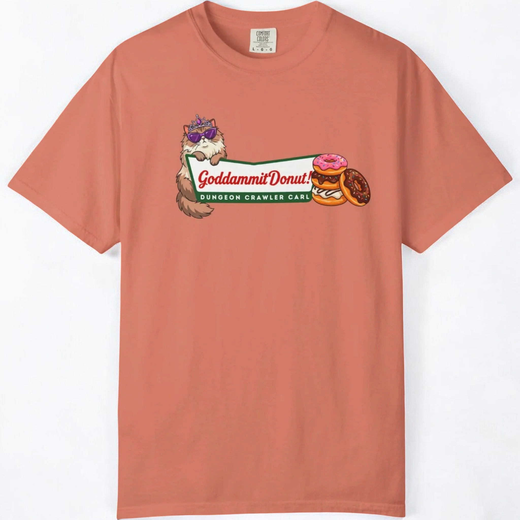 Princess Donut Shirt — Dungeon Crawler Carl Fan Tee | Goddammit Donut LitRPG Gift