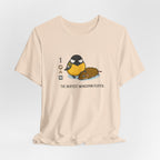 Wingspan Birdwatching graphic tee in Pink, front print design