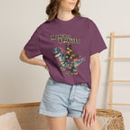 Mongo Is Appalled graphic tee in Crunchberry, front print design