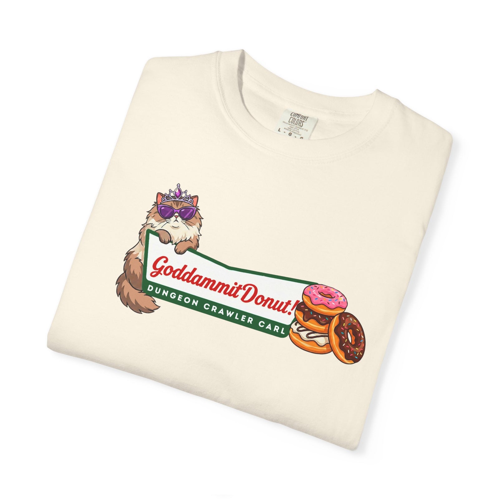 Princess Donut Shirt — Dungeon Crawler Carl Fan Tee | Goddammit Donut LitRPG Gift