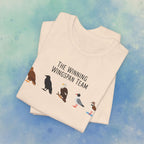 Wingspan Bird Lover graphic tee in Soft Cream, front print design