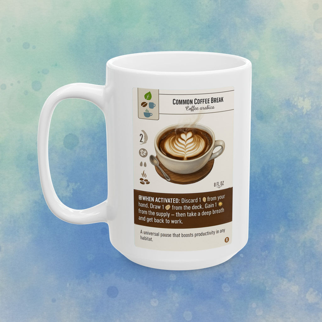 Wingspan Egg Pattern Mug — Board Game Gift for Bird Lovers | 11oz & 15oz