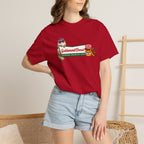 Princess Donut graphic tee in Denim, front print design