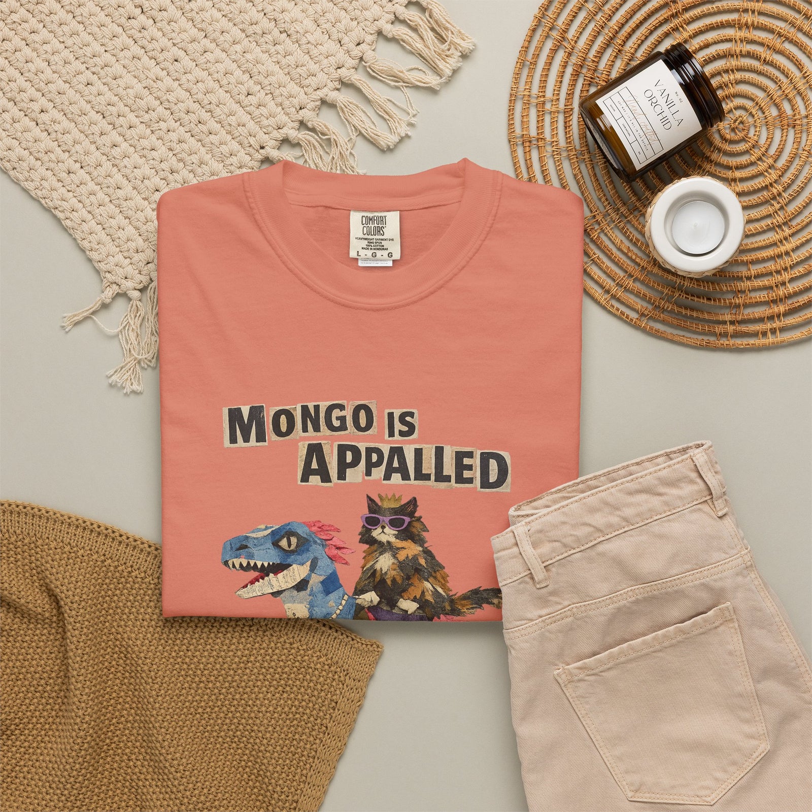 Mongo Is Appalled T-Shirt — Dungeon Crawler Carl Fan Tee | LitRPG Fan Gift Retro Graphic
