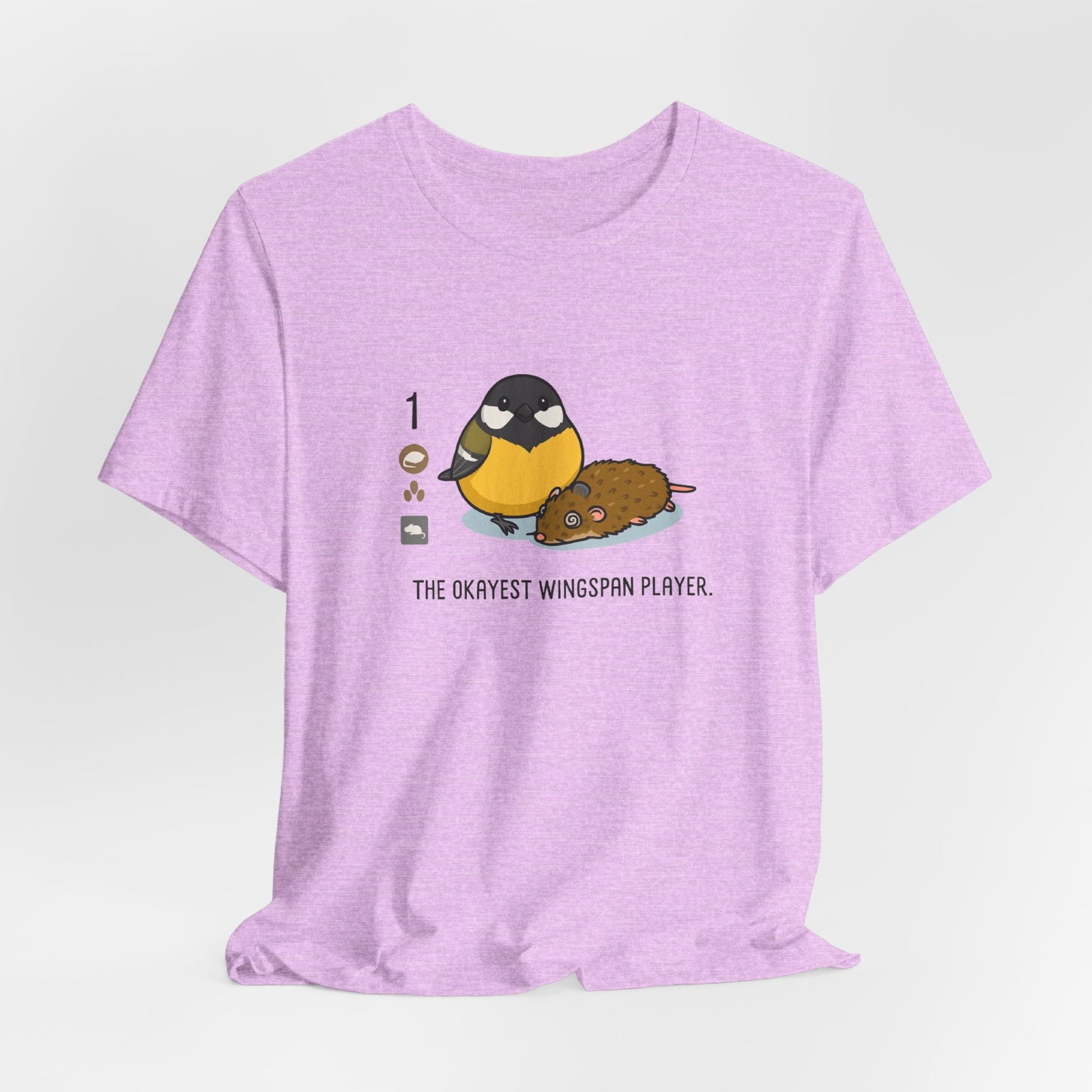 Wingspan Bird T-Shirt — Cute Birdwatching Tee | Board Game Gift