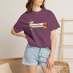 Princess Donut graphic tee in Red, front print design