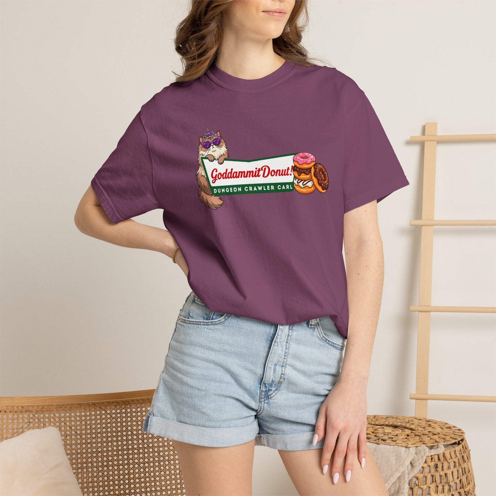 Princess Donut Shirt — Dungeon Crawler Carl Fan Tee | Goddammit Donut LitRPG Gift