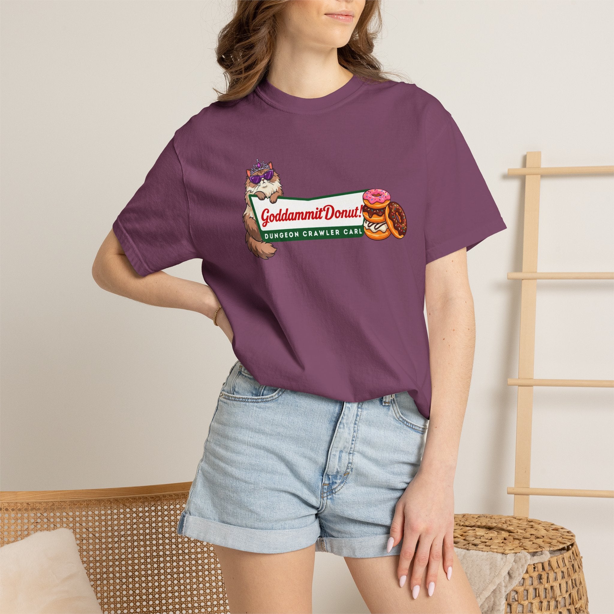 Princess Donut Shirt — Dungeon Crawler Carl Fan Tee | Goddammit Donut LitRPG Gift