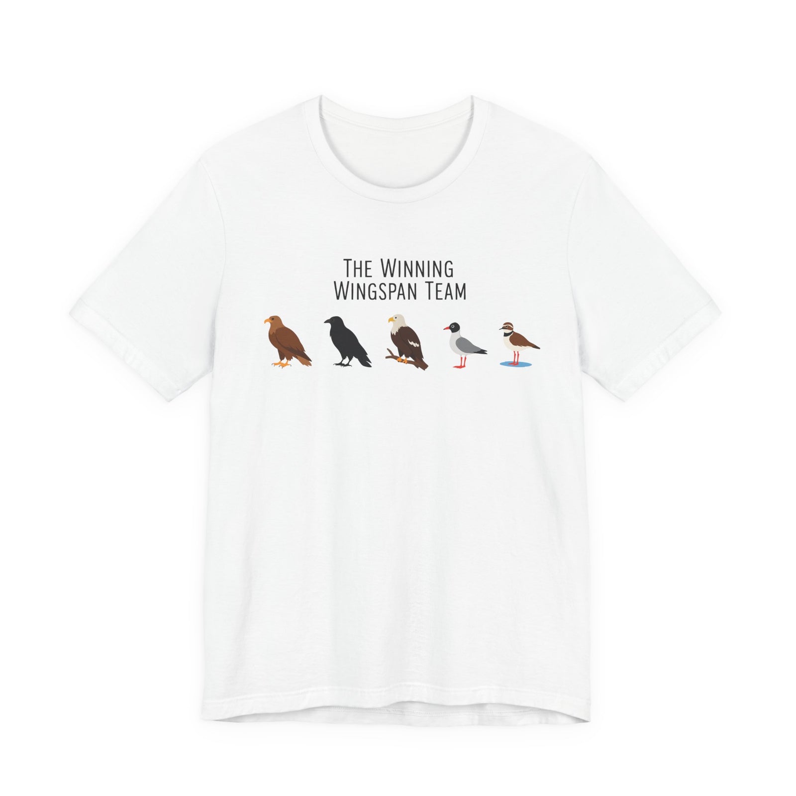 Wingspan T-Shirt — Bird Lover Gift | Board Game Graphic Tee