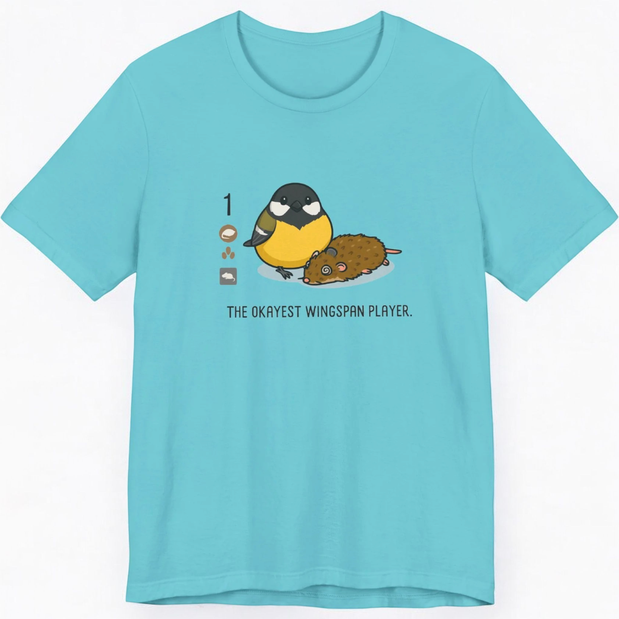 Wingspan Bird T-Shirt — Cute Birdwatching Tee | Board Game Gift