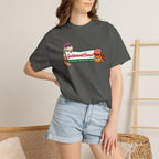 Princess Donut graphic tee in Ice Blue, front print design