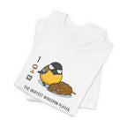 Wingspan Birdwatching graphic tee in Pink, front print design