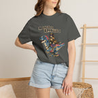 Mongo Is Appalled graphic tee in Crunchberry, front print design