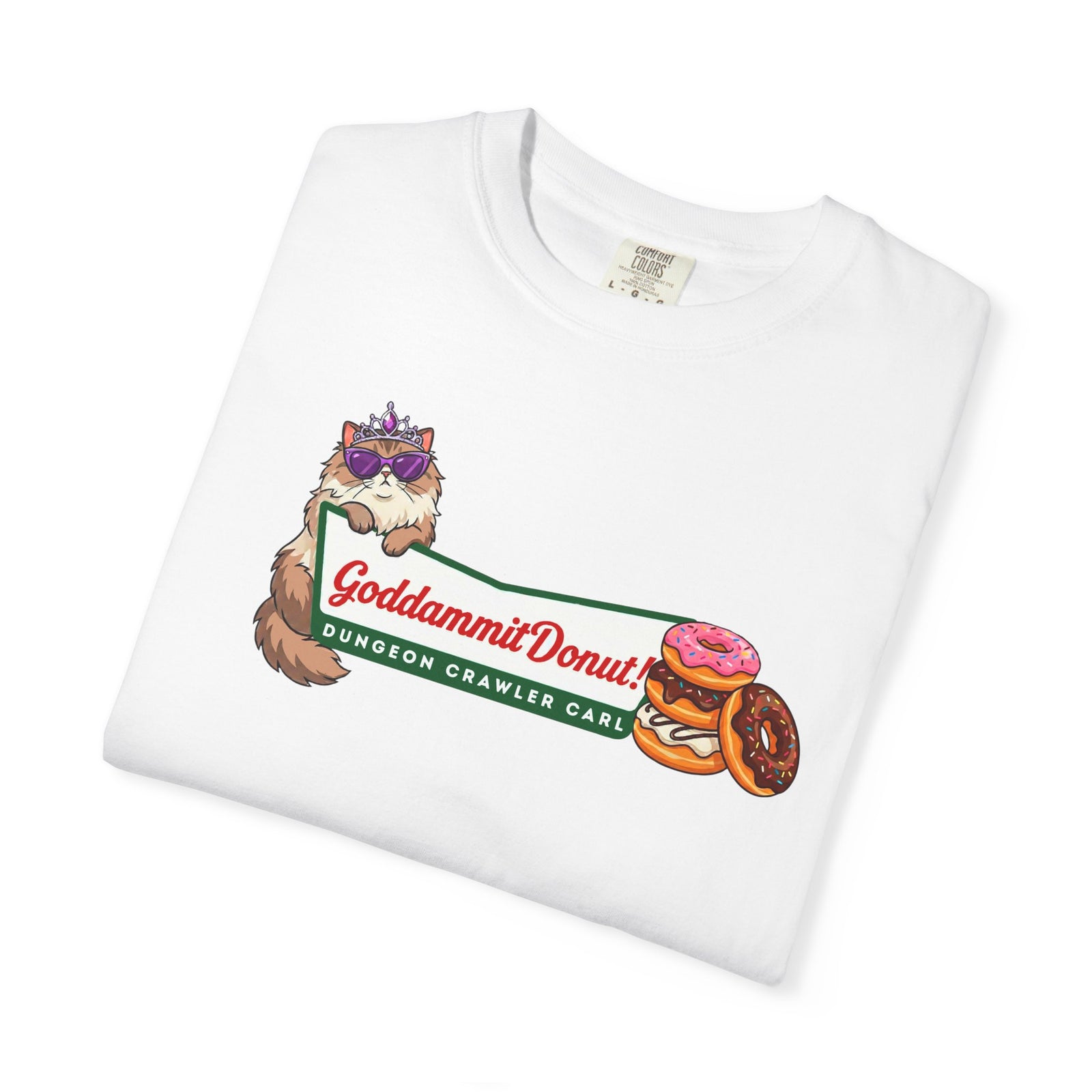 Princess Donut Shirt — Dungeon Crawler Carl Fan Tee | Goddammit Donut LitRPG Gift