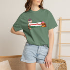 Princess Donut graphic tee in Pepper, front print design