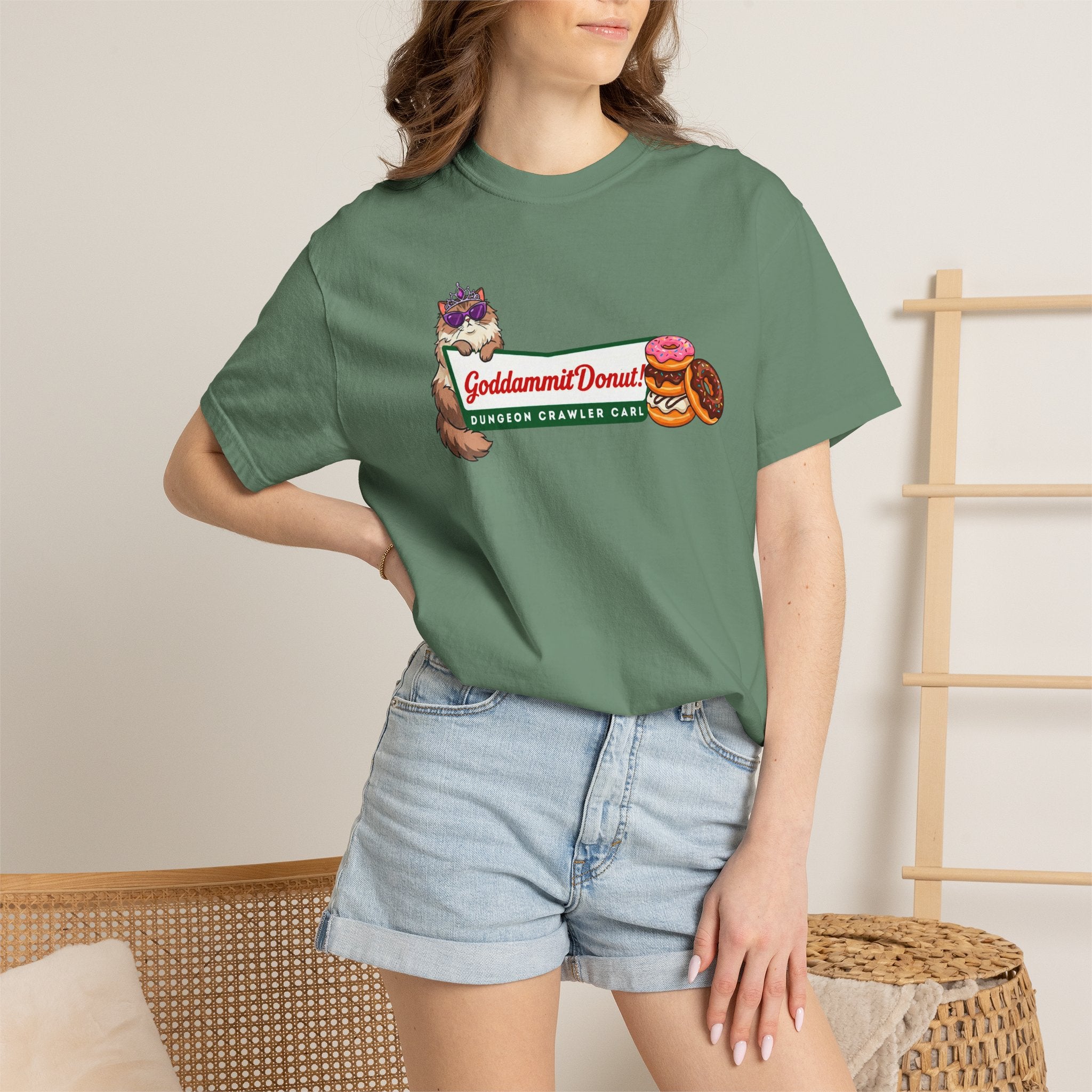 Princess Donut Shirt — Dungeon Crawler Carl Fan Tee | Goddammit Donut LitRPG Gift