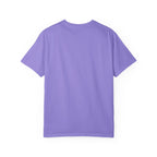 Mongo Is Appalled graphic tee in Ice Blue, front print design