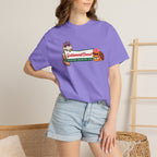 Princess Donut graphic tee in Ice Blue, front print design