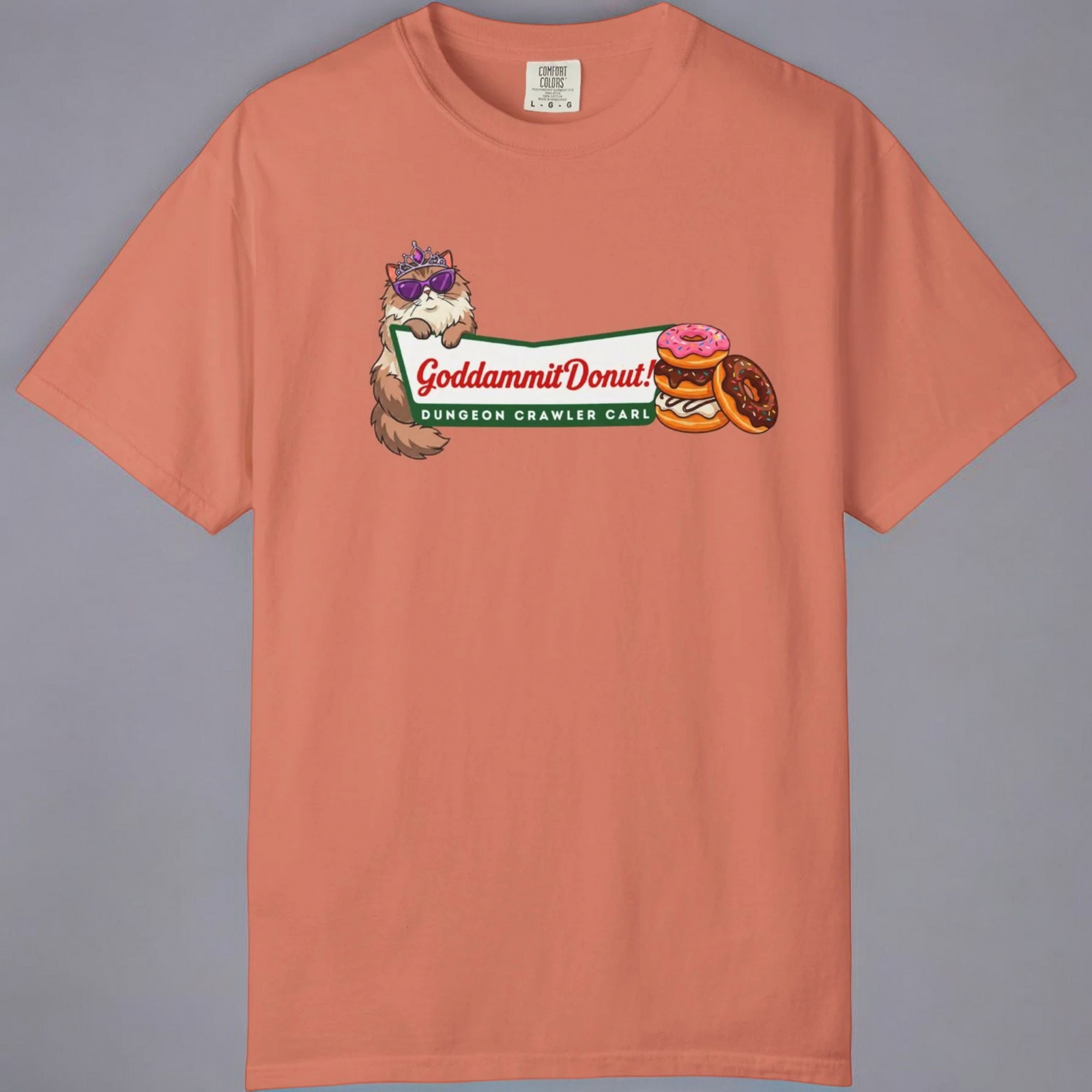 Princess Donut Shirt — Dungeon Crawler Carl Fan Tee | Goddammit Donut LitRPG Gift